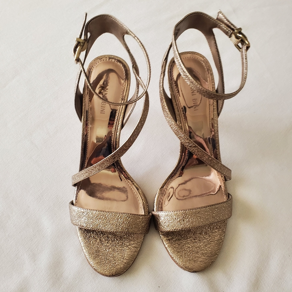Gianni Bini, Evaleen, Blush Gold, size 10